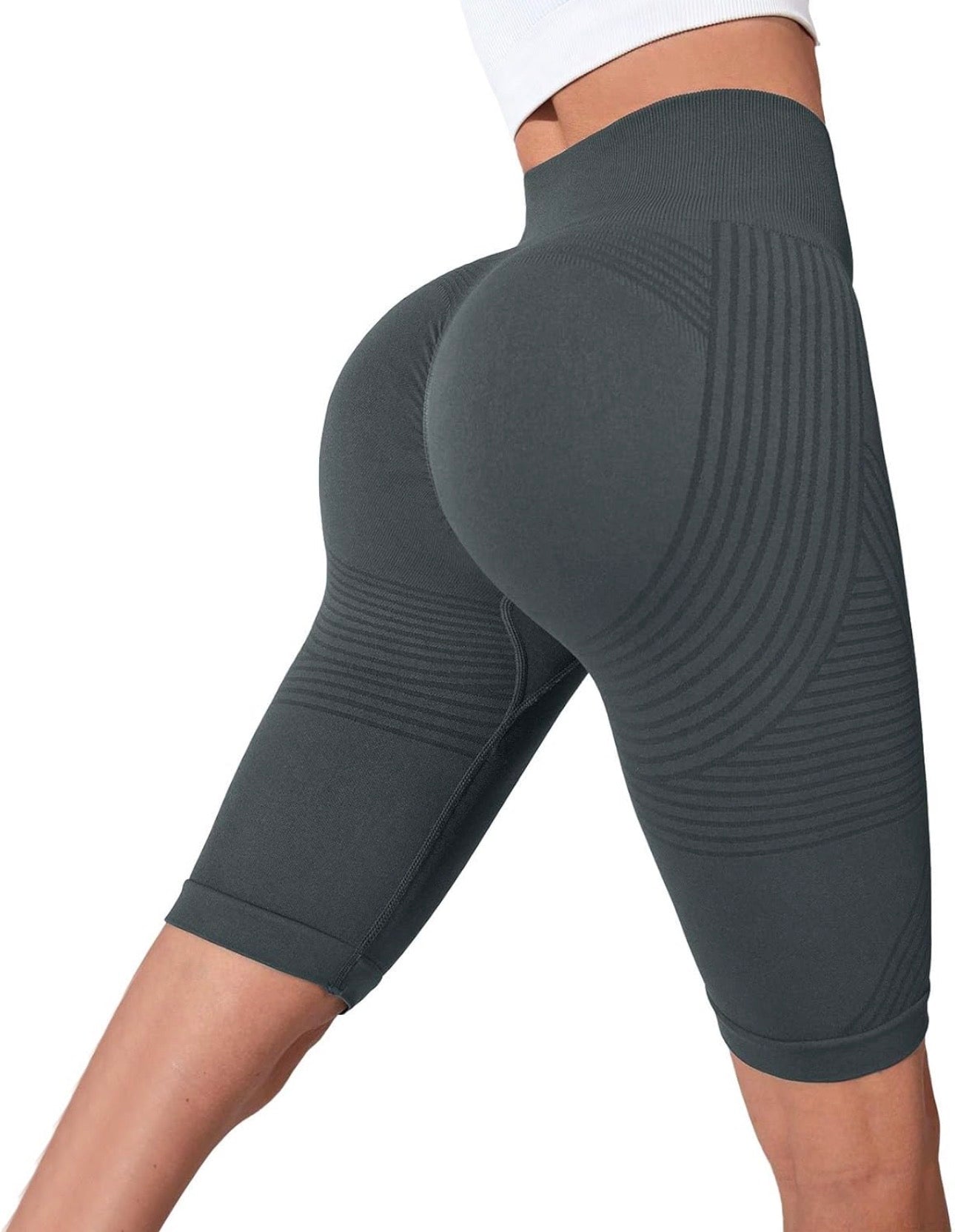 Short Svetla 3D Sculpt - Gris Sidéral