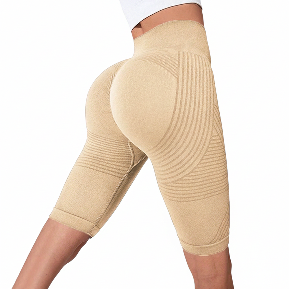 Short Svetla 3D Sculpt - Beige